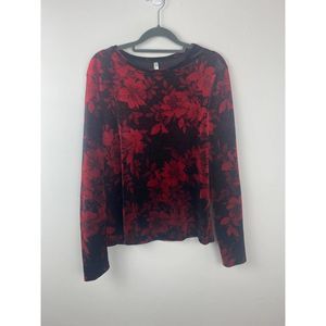 White Stag blouse size M color red